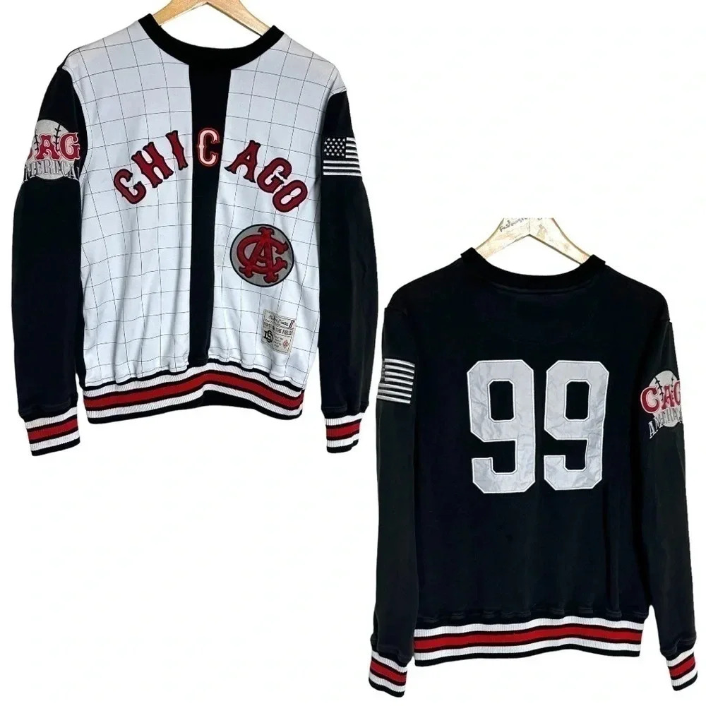 Stall & Dean First on‎ the Field Chicago American Giants S pullover jacket